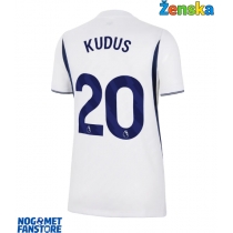 Tottenham Hotspur Mohammed Kudus #20 Domaci Dres za Ženska 2026-27 Kratak Rukav